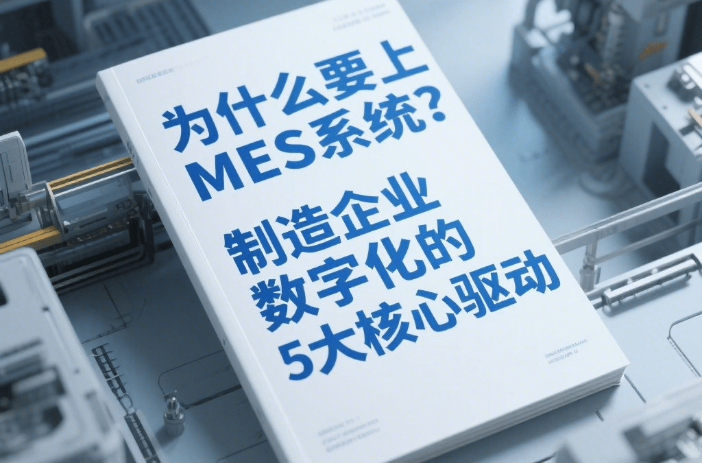 为什么要上MES系统？制造企业数字化的5大核心驱动