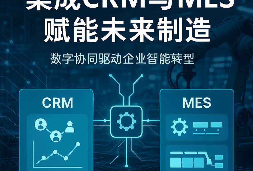 未来制造业的关键：集成CRM与MES系统的战略价值