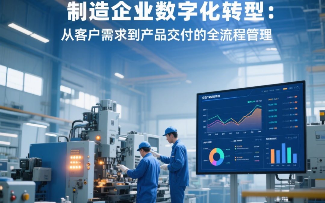 CRM系统助力制造企业数字化转型：从客户需求到产品交付的全流程管理