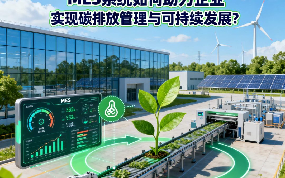 绿色制造时代：MES系统如何助力企业实现碳排放管理与可持续发展？