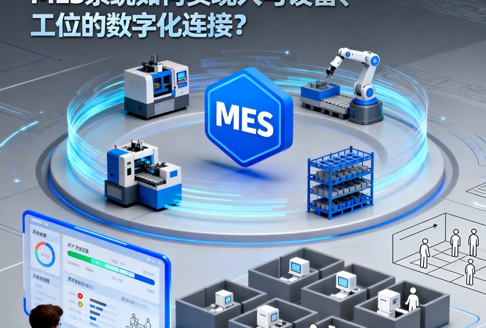 工业现场的最后一公里：MES系统如何实现人与设备、工位的数字化连接？