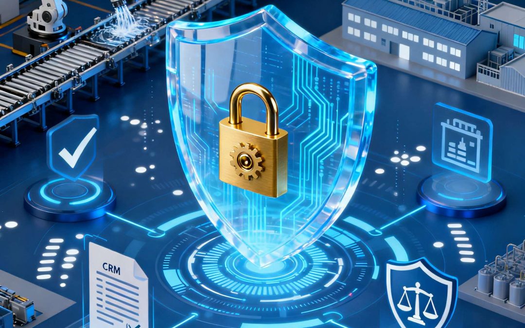 数据安全与合规管理：制造企业如何在CRM与MES系统中守住核心数据？