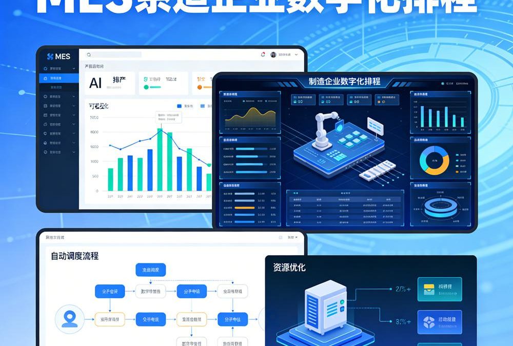 制造企业的数字化排程革命：如何利用MES实现AI排产、自动调度与资源优化？