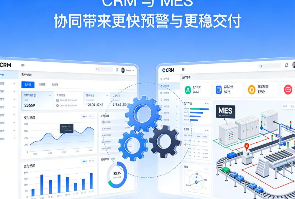 生产异常如何影响客户交付？CRM 与 MES 协同带来更快预警与更稳交付