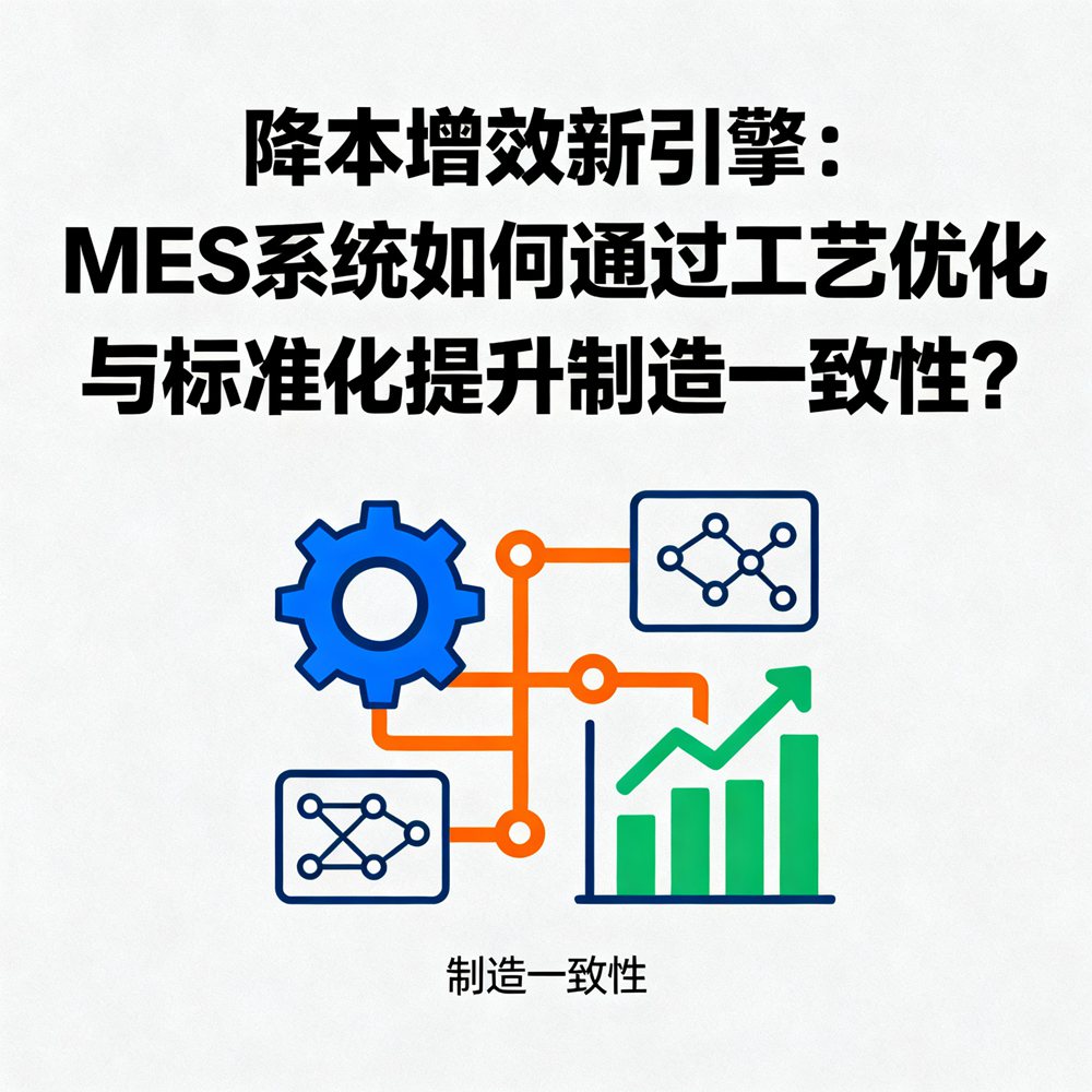 降本增效新引擎：MES系统如何通过工艺优化与标准化提升制造一致性？